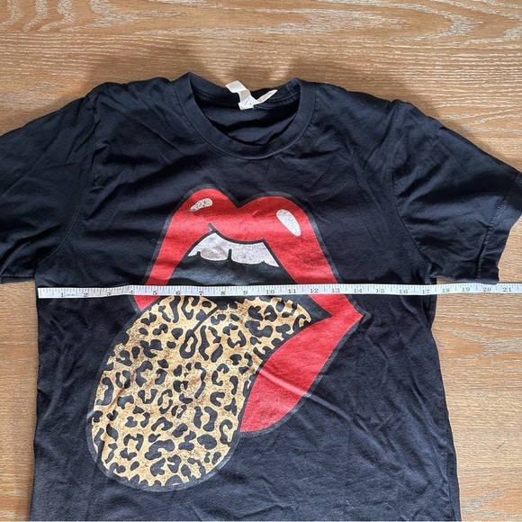 Bella Canvas Black and Red Graphic Short Sleeve Tee - Picture 3 of 6